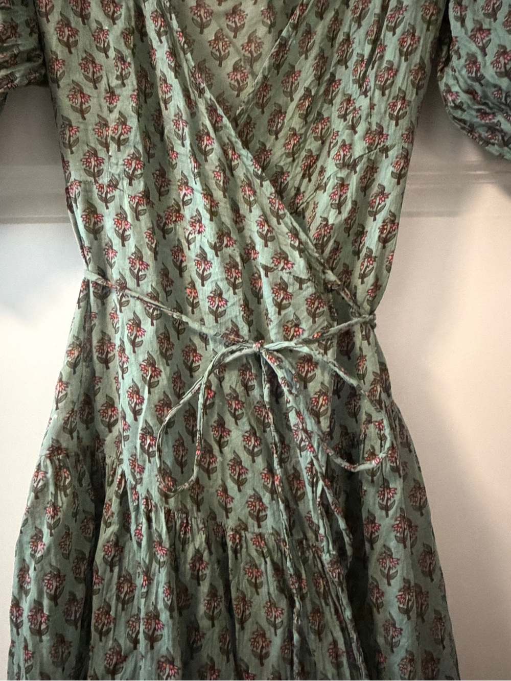Daughters of India Wrap Dress - Picture 4 of 9